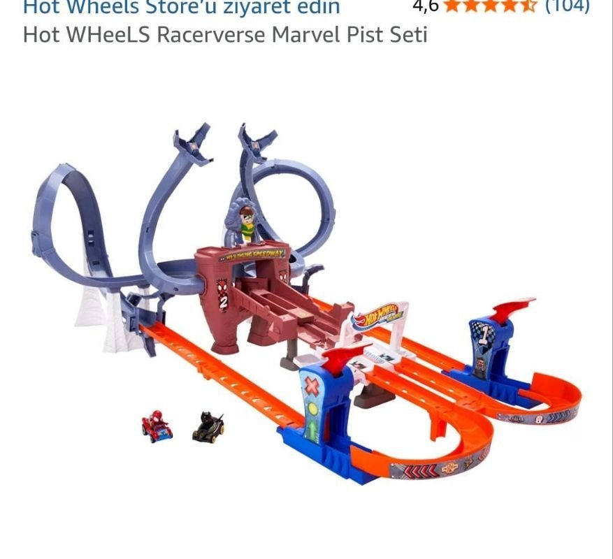 Hot WHeeLS Racerverse Marvel Pist Seti