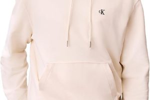 🛒 Calvin Klein LS EU 350TERRY MONOGRAM HOODIE Sweatshirt Erkek (M Beden) — %68 İndirim