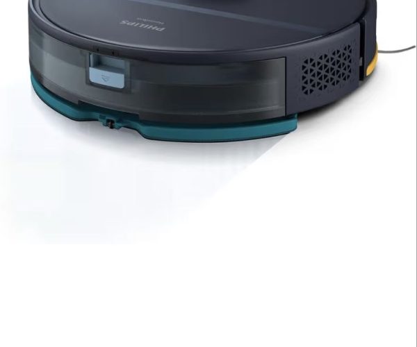 Philips HomeRun 2000 Robot Süpürge ve Paspas – 6000 PA emiş Gücü, Halı Modu, LDS Radar, HomeRun Uygulaması, Koyu Mavi (XU2000/15)