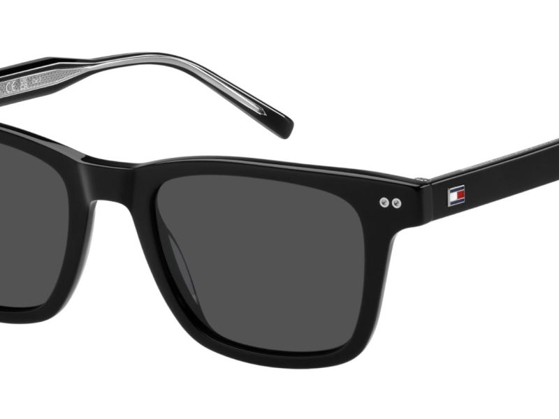 🚨 Tommy Hilfiger Erkek Güneş Gözlüğü, TH 2127/S, Siyah