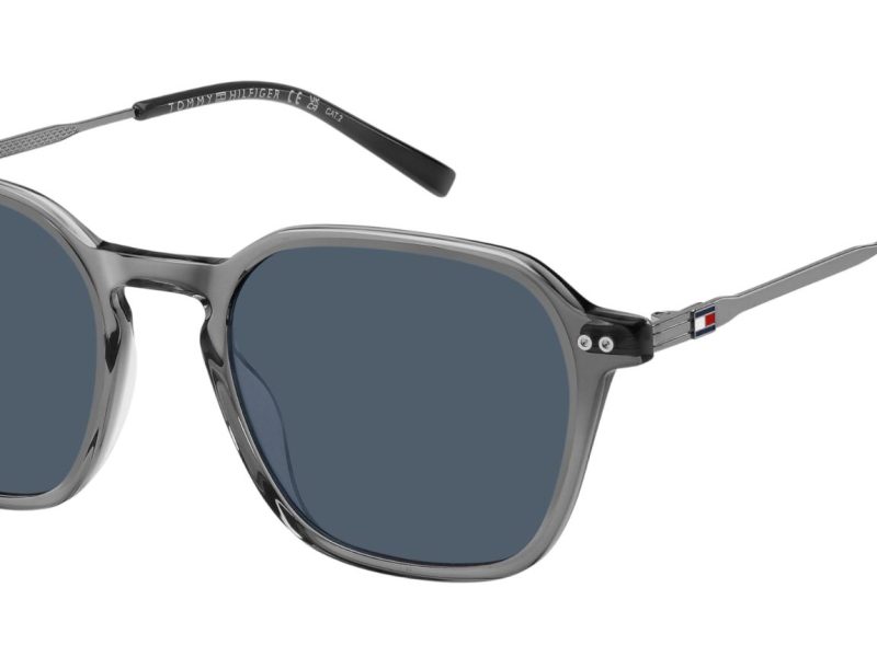 🚨 Tommy Hilfiger Erkek Güneş Gözlüğü, TH 2132/S, Gri