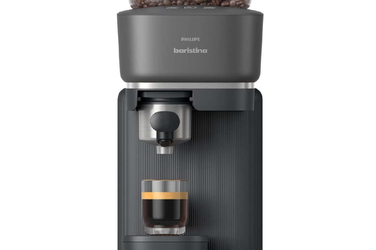 🚨 Philips Baristina Espresso Makinesi – Gerçek Espresso, Tam Kolaylık – Kompakt – 16 Bar Basınç – Entegre Öğütücü – Siyah Makine, Siyah Filtre Tutuculu (BAR300/60) — %9 İndirim