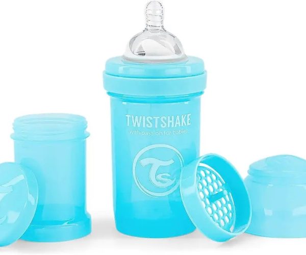 Twistshake Anti-Kolik Bebek Biberonu Mavi 0+ Ay 180 ml