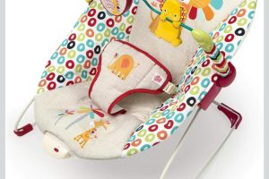 Bright Starts Taşınabilir Ana Kucağı Yatıştırıcı Titreşimli Çıkarılabilir Oyuncak Barlı Bebek Koltuğu, 0-6 Ay 0-9 kg (Eğlenceli Fırıldaklar)