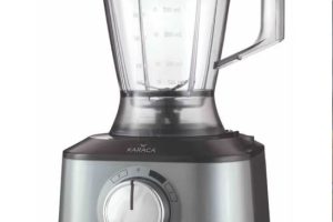 Karaca Mastermaid Power 10 In 1 Gıda Hazırlama Seti, Blender, Çırpıcı, Yoğurucu, 2000 W, 1 L Hazne, Galaxy Gri