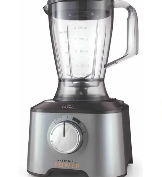 Karaca Mastermaid Power 10 In 1 Gıda Hazırlama Seti, Blender, Çırpıcı, Yoğurucu, 2000 W, 1 L Hazne, Galaxy Gri