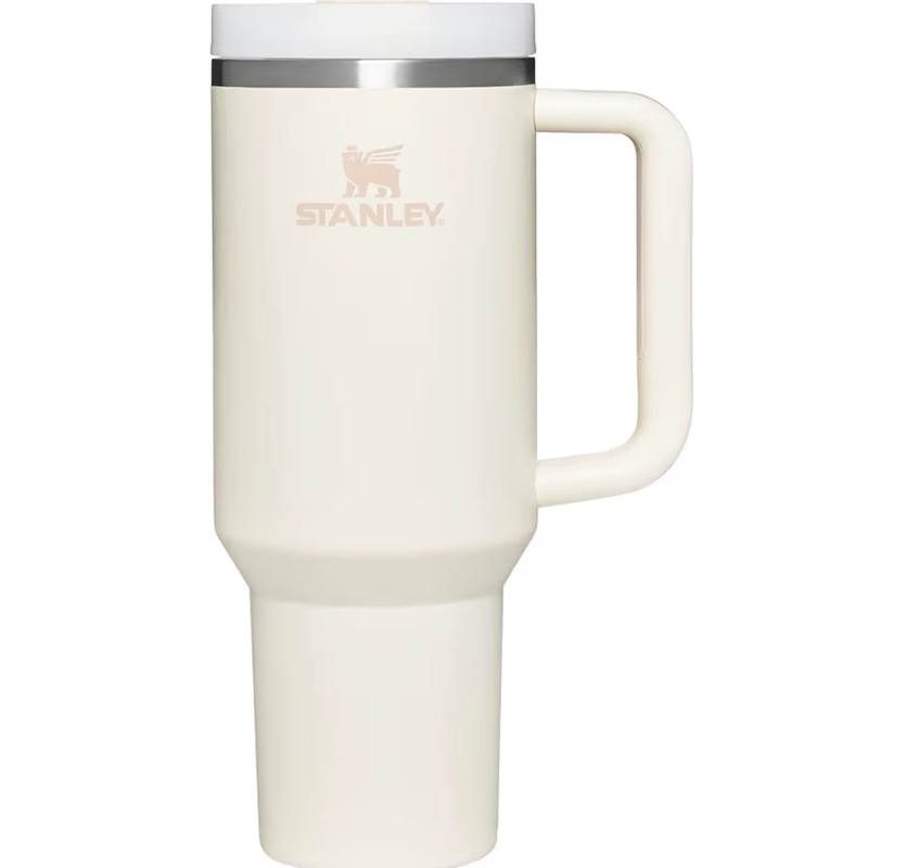 STANLEY Quencher H2.0 FlowState Pipetli Termos Bardak 1.18 Litre – Krem | Paslanmaz Çelik