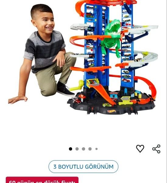 Hot Wheels® HW Robotik T-rex Ultimate Garaj™