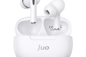 🚨 Juo JT1 Bluetooth 6.0 TWS Kablosuz Kulak İçi Kulaklık 20 Saat Pil Ömrü 13mm Sürücü IPX4 Beyaz — %10 İndirim