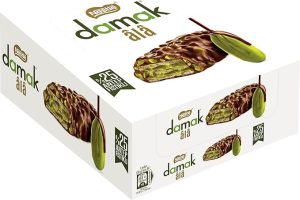 🚨 Nestlé DAMAK Ala Antep Fıstıklı Kremalı (%32.5), Antep Fıstıklı Sütlü Çikolata Kaplamalı Gofret 12 Adet x 30 g