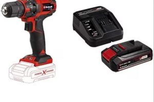 Einhell TC-CD 18/35 Li – Solo, Akülü Vidalama ve Einhell 18V 2,5 Ah PXC Starter Kit (Başlangıç Seti)