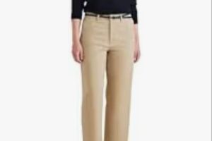 Dockers High Waist Weekend Chino Straight Fit Pantolon Kadın