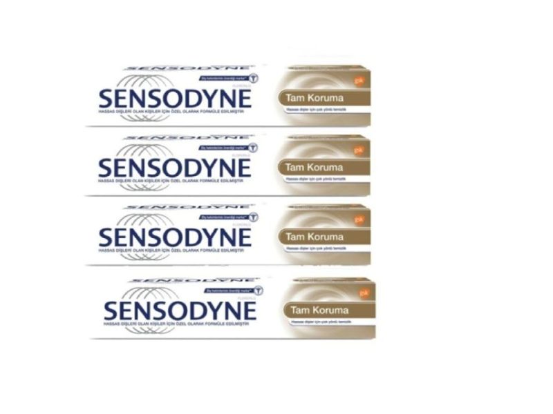 🚨 Sensodyne Total Care 75 Ml Diş Macunu(Tam Koruma) X4 Adet