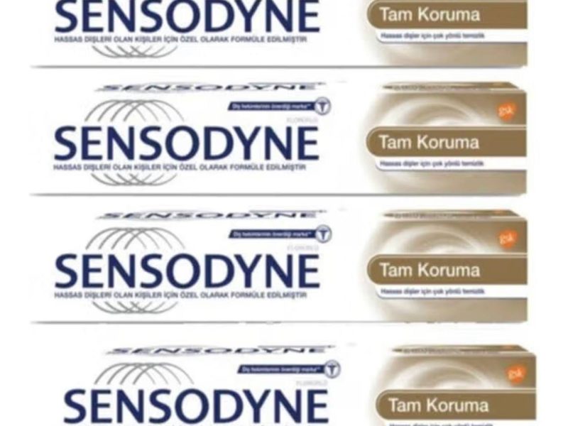 Sensodyne Total Care 75 Ml Diş Macunu(Tam Koruma) X4 Ade