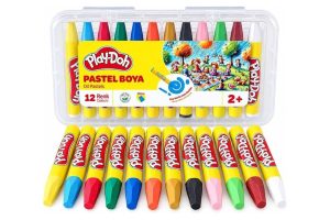🛍️ PLAY DOH PASTEL BOYA 12 RENK (ŞEFFAF PVC)