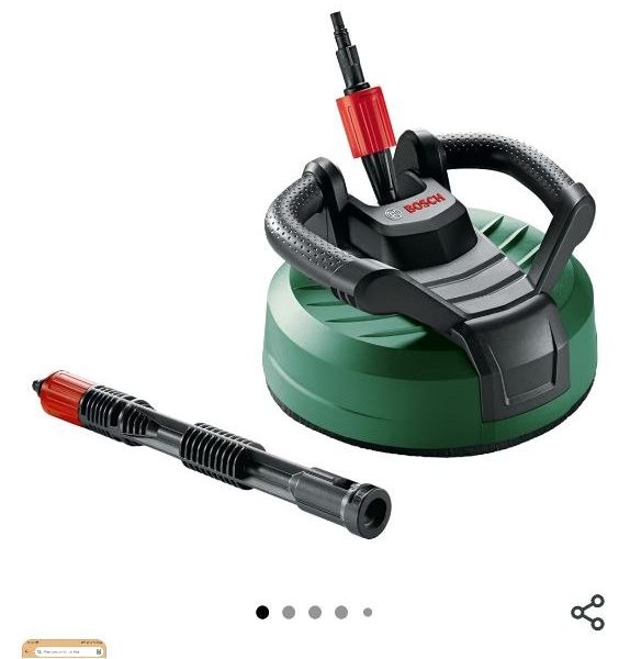 Bosch Home And Garden Aquasurf 280 Çoklu Yüzey Temizleyiçisi, Yeşil