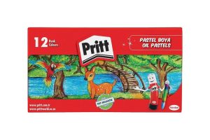 🛍️ Pritt 12’li Pastel Boya   Karton Kutu