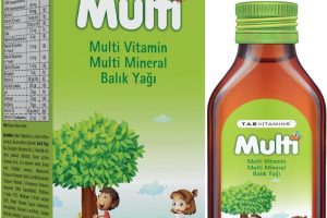 TABVITAMINS Multi Multivitamin Multimineral Balık Yağı Şurup