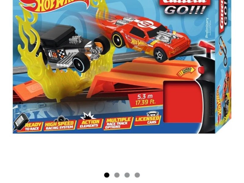 Carrera, GO Hot Wheels 5.3 m, Slot Araba
