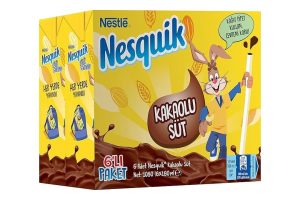 🛍️ Nesquik Kakaolu Süt 6’lı Paket (6 x 180 ml) — %23 İndirim