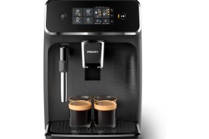 🛍️ Philips 2200 Serisi Tam Otomatik Espresso Makinesi, Dokunmatik Ekran, Klasik Süt Köpürtücü, 2 İçecek, EP2220/10