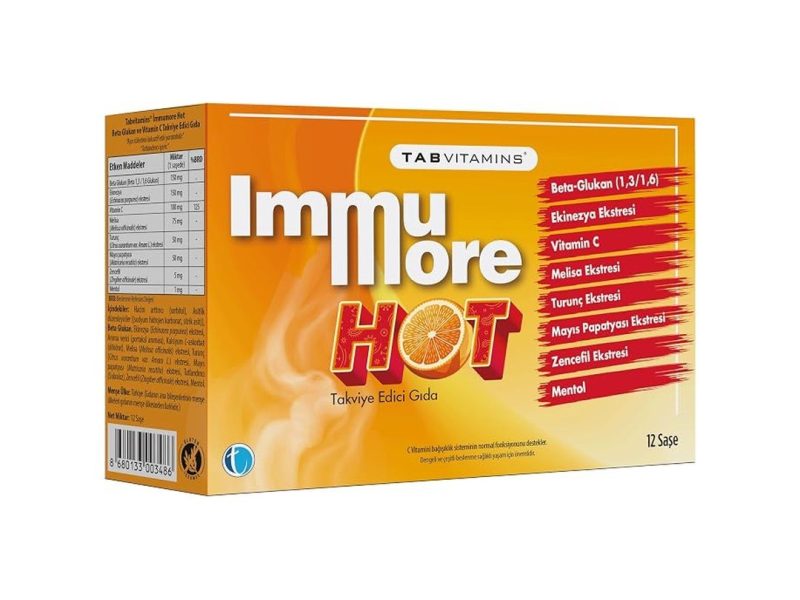 🛍️ Tabvitamins Immumore Hot 12 Şase