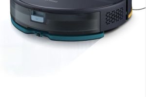 Philips HomeRun 2000 Robot Süpürge ve Paspas – 6000 PA emiş Gücü, Halı Modu, LDS Radar, HomeRun Uygulaması, Koyu Mavi (XU2000/15)