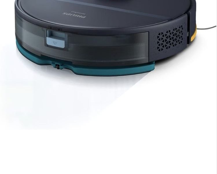 Philips HomeRun 2000 Robot Süpürge ve Paspas – 6000 PA emiş Gücü, Halı Modu, LDS Radar, HomeRun Uygulaması, Koyu Mavi (XU2000/15)