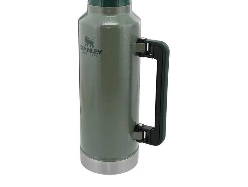 STANLEY Classic Legendary Vakumlu Termos 1.9 Litre – Yeşil (Hammertone Green) | Paslanmaz Çelik