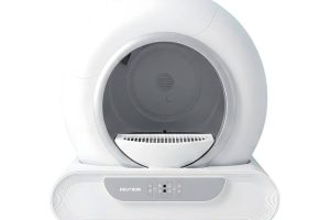 🛍️ Neutron Yeni Nesil Akıllı Kedi Tuvaleti, Otomatik Kedi Tuvaleti, NTL PW 65BW