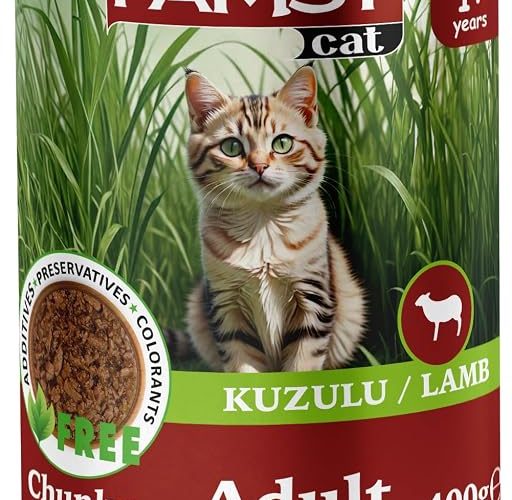 🚨 Famsy Yetişkin Yaş Kedi Maması Kuzulu 400 gr