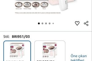 Philips Lumea 9900 Serisi Brı951/03 Ipl Tüy Alma, Skinaı, Vücut, Yüz, Koltuk Altı, Bikini,4 Başlık, Çanta