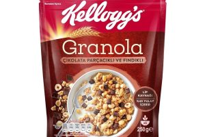 🛍️ Kellogg’s Granola Çikolata Parçacıklı ve Fındıklı 250 Gr,%45 Yulaf içerir,Lif Kaynağı, Belçika Çikolata Parçaları,Antioksidan içerir,Kahvaltılık Gevrek,Müsli — %33 İndirim