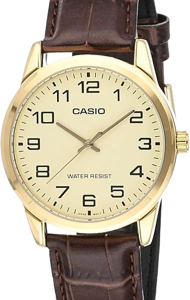 🚨 Casio MTP-V001GL-9BUDF Kol Saati, Standart, Analog, Altın Sarısı, Erkek