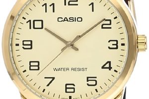 Casio MTP-V001GL-9BUDF Kol Saati, Standart, Analog, Altın Sarısı, Erkek