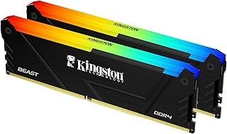 📦 Kingston Beast RGB 64GB DDR4 3200MT/s CL16 DIMM Masaüstü Ram Kit (2x32GB) – KF432C16BB2AK2/64TR — %89 İndirim