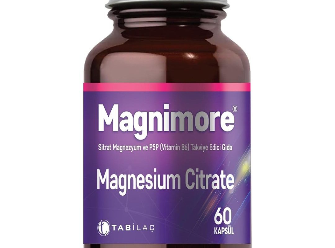 🛍️ Magnimore Magnezyum Sitrat & P5P 60 Bitkisel Kapsül