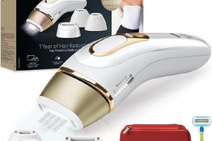 Braun IPL Silk·expert Pro 5, Evde Tüy Alma, Çanta, Venus Tıraş Makinesi, 4 Başlık ile, PL5382