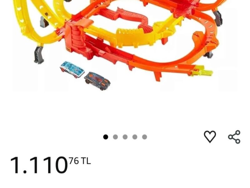 Hot Wheels®Hot Ones Turbo Tünelleri Oyun Seti