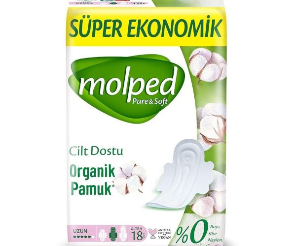 🛍️ Molped Pure Soft Süper Ekonomi Uzun 18’li