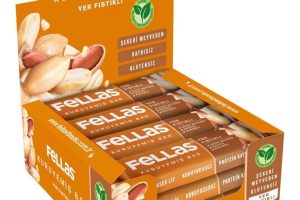 Feast yer fıstıklı kuruyemiş bar 30 Gr 12 adet
