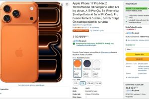 Apple iPhone 17 Pro Max 2 TB Kozmik Turuncu
