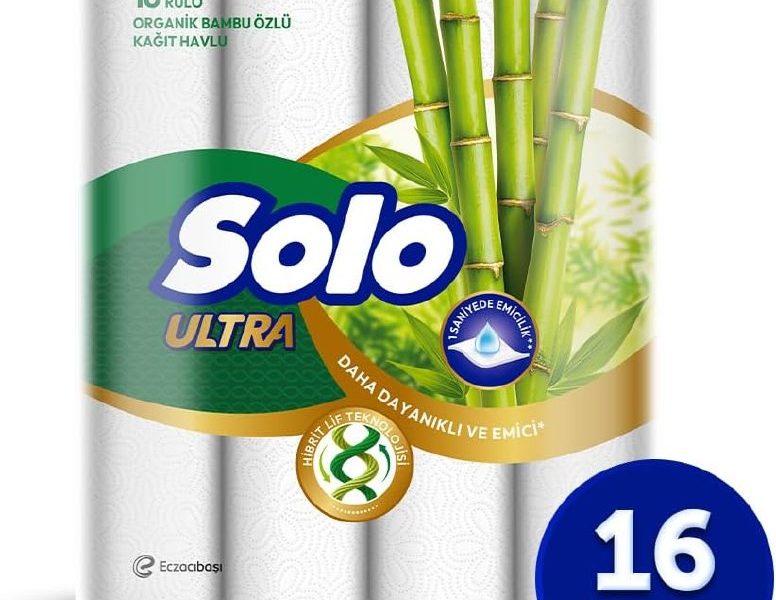🛒 2 Adet Alımda! Solo Ultra Kağıt Havlu 16’lı — %32 İndirim