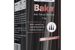 🛍️ TABVITAMINS Bakır 120 Bitkisel Kapsül Bakır Bisglisinat 2 mg