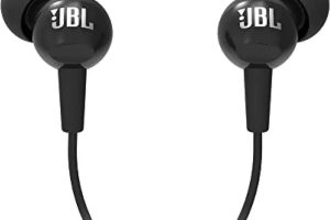 JBL C100SI, Kulaklık, CT, IE, Siyah