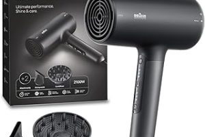 Braun BRHD425E HD4.2 IONTEC Difüzörlü Saç Kurutma Makinesi, 2 Başlıklı, 2100W