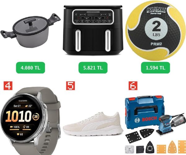 📦 6 Yeni Depo Ürünü! — %95 İndirim
