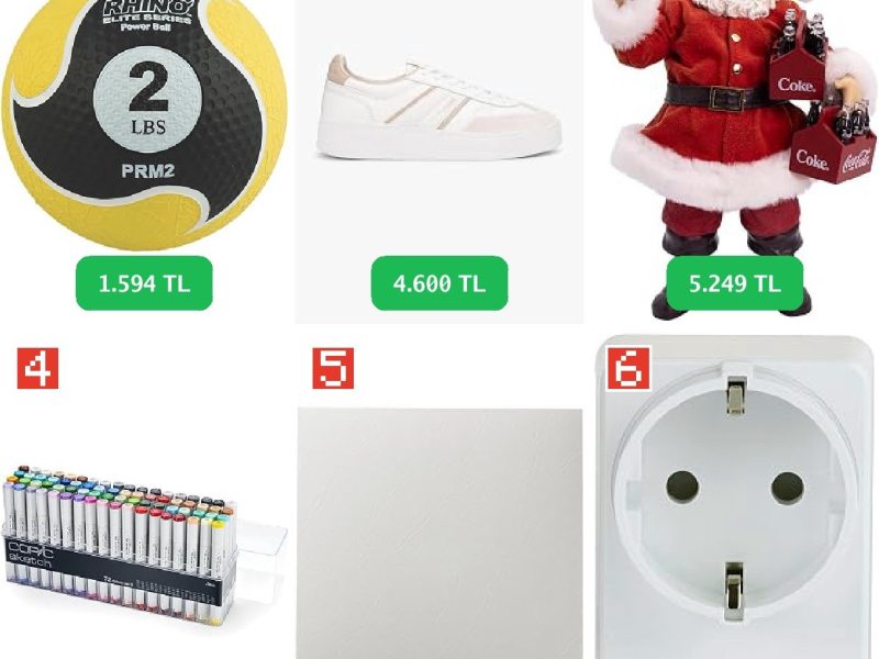 📦 6 Yeni Depo Ürünü! — %97 İndirim
