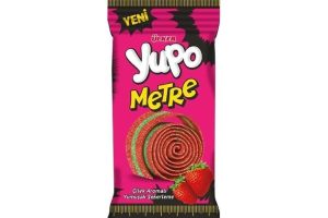 🛍️ ÜLKER Yupo Metre Çilekli Jelibon, 50 Gr