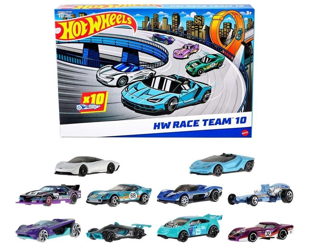 Hot Wheels®10’lu SEO Yarış Arabaları
